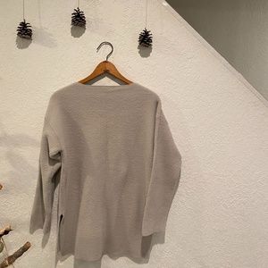 Ann Taylor oversize grey sweater
